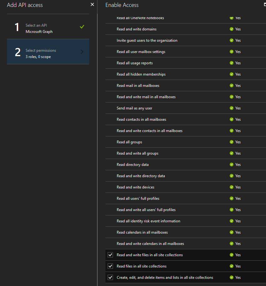 API Access